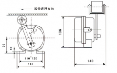 速度開關(guān)，測速傳感器XSAV11801（低速型）高低速速度開關(guān)